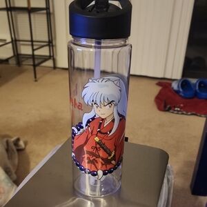 Plastic Inuyasha Water Bottle